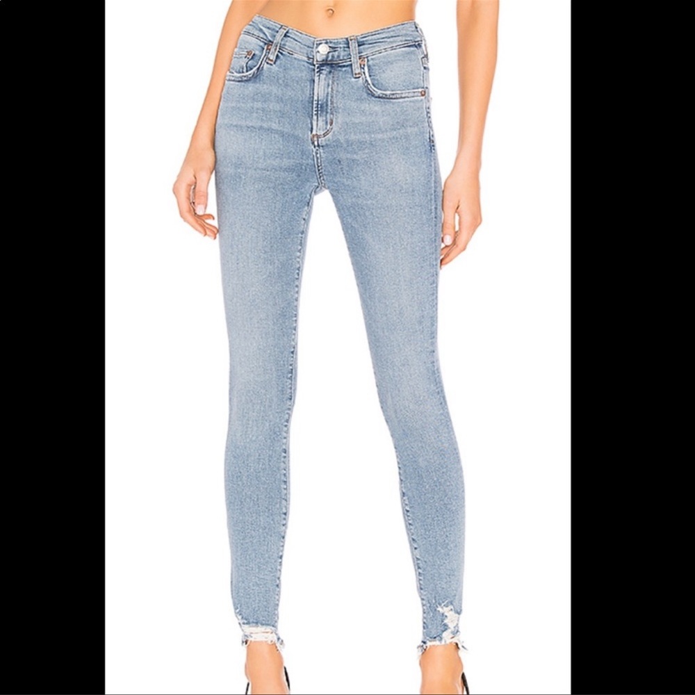 Agolde sophie high rise skinny jeans